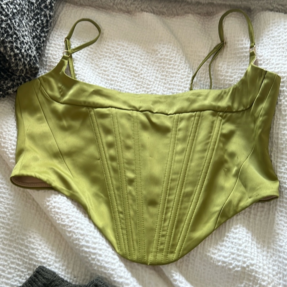 White Fox Boutique large bustier top